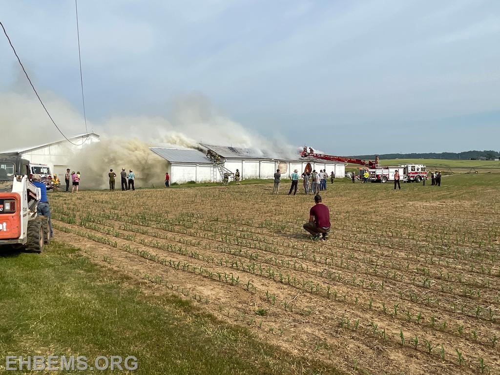 2 Alarm Building Fire In Caernarvon Township Lancaster County ...