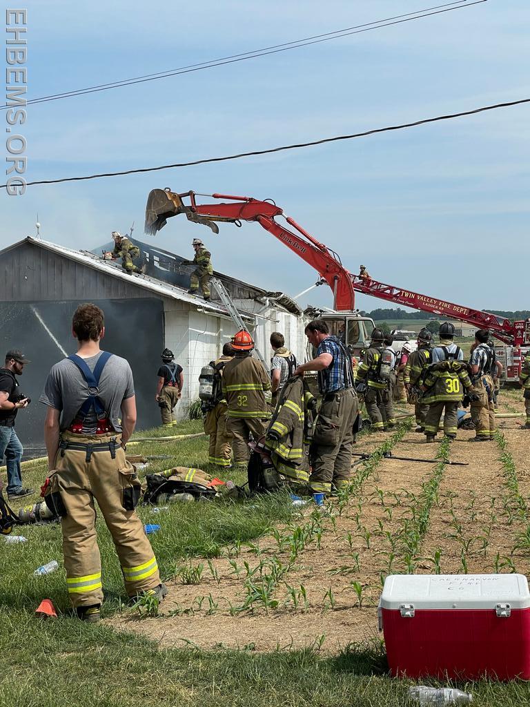 2 Alarm Building Fire In Caernarvon Township Lancaster County ...